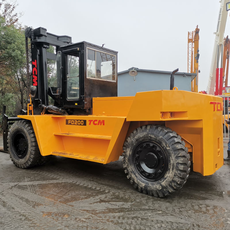 Versatile Folklifter 20t 10000kg Forklift Truck with AC Heater and Routine Fork Width