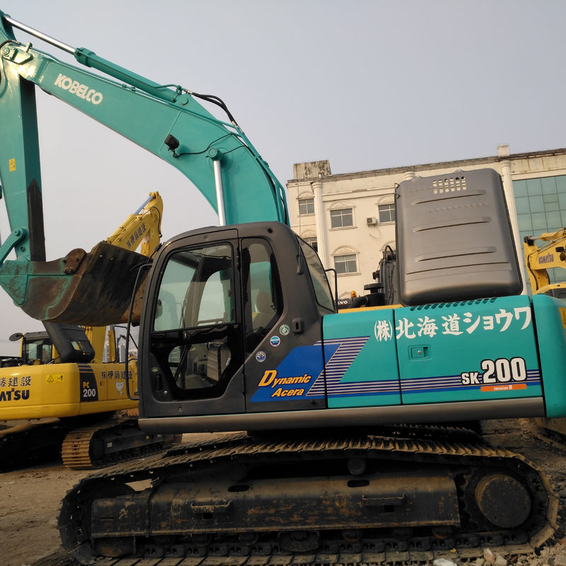 3 Ton Rated Loading Capacity Kobelco SK200 Excavator Affordable 20 TON Used Excavator