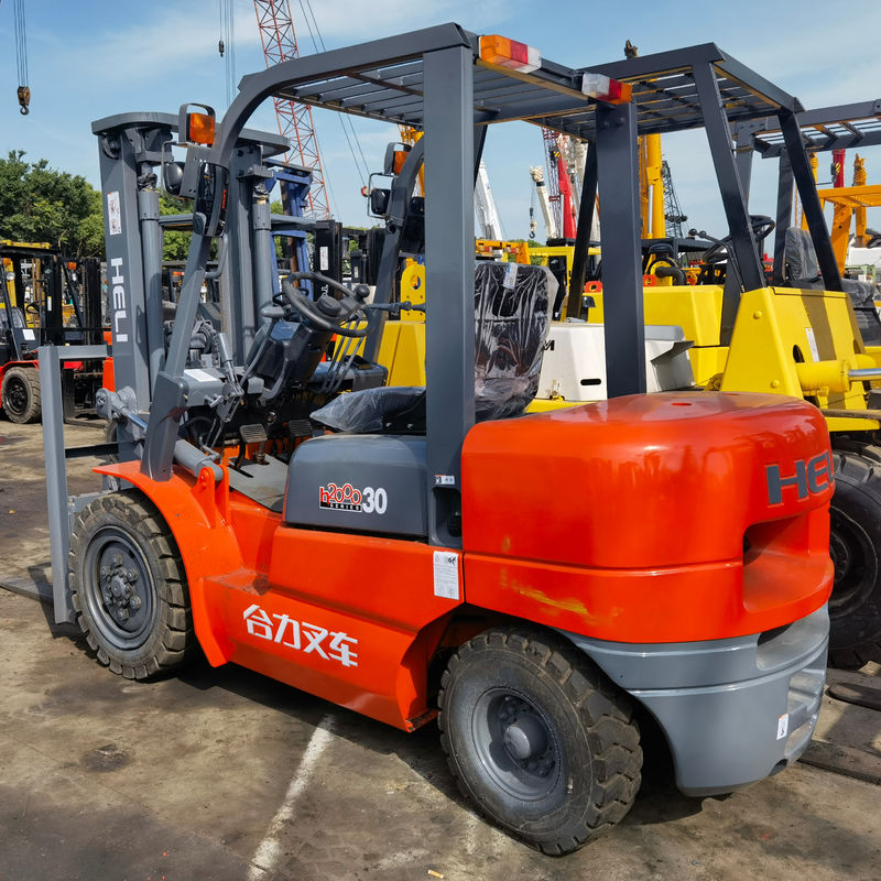Diesel Forklift HELI H3 Series 3Ton 3M CPCD30 Forklift Truck with Routine Fork Width