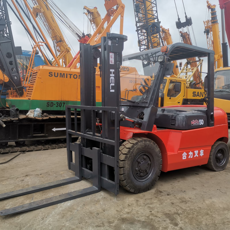 HELI 5t CPCD50/CPCD30/CPCD35 Forklift Used Diesel Forklift for Garment Shops Market