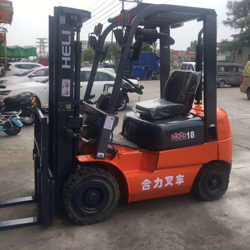1800 kg Used HELI CPCD18 1.8ton Diesel Forklift with Side Shift Excellent Condition