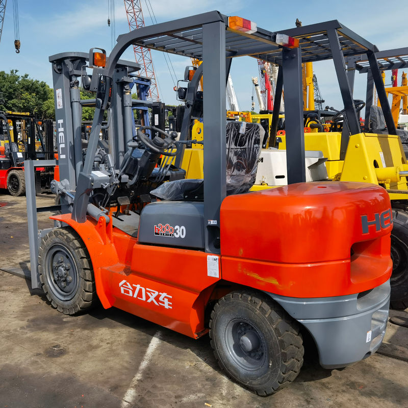 Best Heli CPCD30 3 Ton Diesel Forklift with Routine Fork Length and Diesel Engine