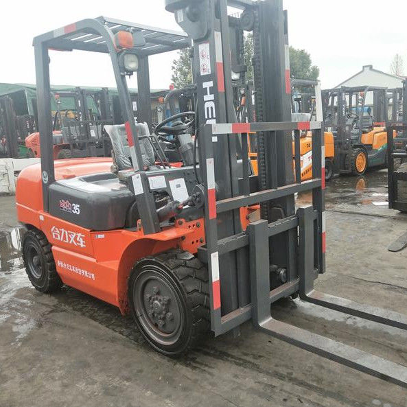 2022 Diesel Logistic Forklift 3.5Ton CPCD35 Forklift Truck with 3m Lifting Height