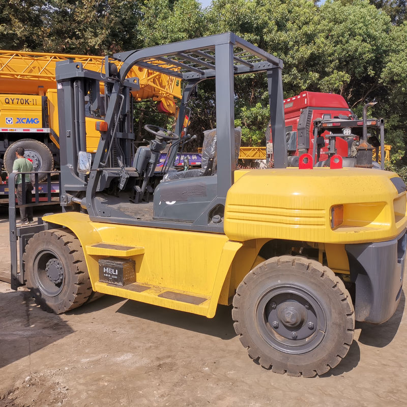 Japan Made 7 Ton Komatsu FD70 Used Forklift with 1200mm Fork Length and Diesel Power