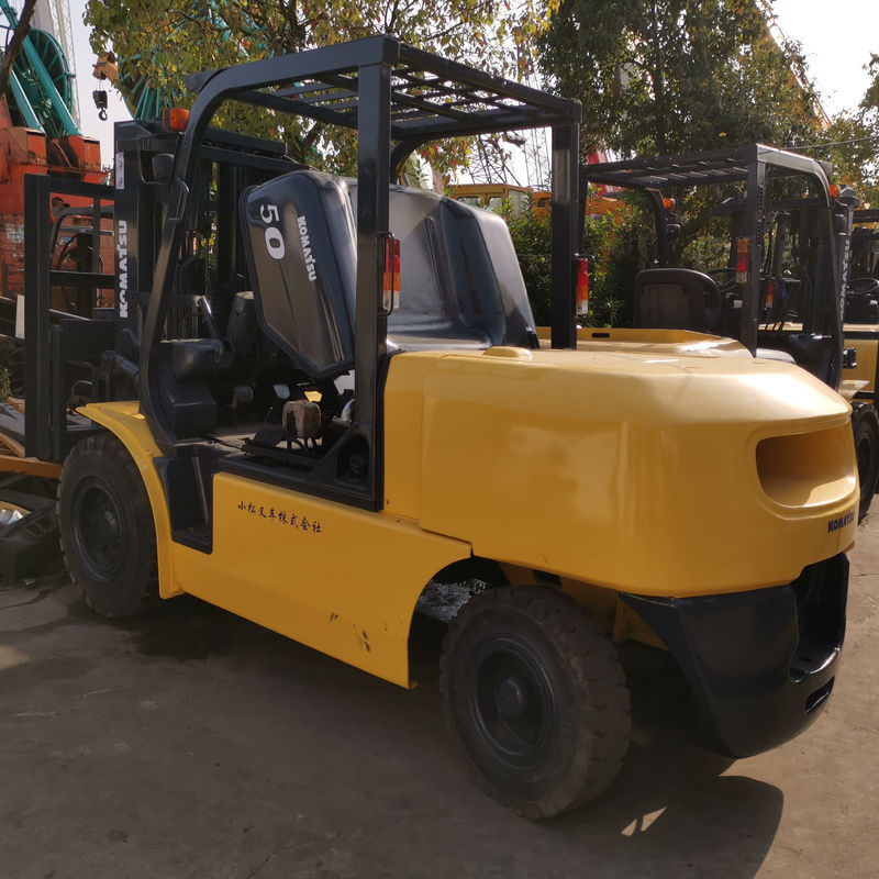 Printing Shops' Essential Equipment Used Komatsu FD50-7 5 Ton Forklifts from Japan