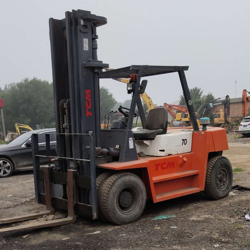 Routine Fork Length TCM FD70 Forklift with Wonderful Performance and 7000 kg Weight