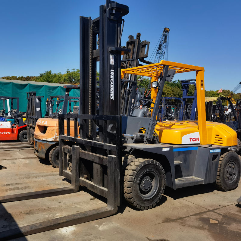 Excellent Condition 2019 TCM 7ton Forklift FD70 for Construction Works and Pallet Jack