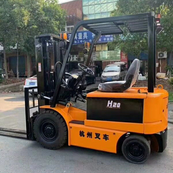 Fork Length 1200mm HANGCHA H20 2Ton Electric Forklift Machine for Food Beverage Shops