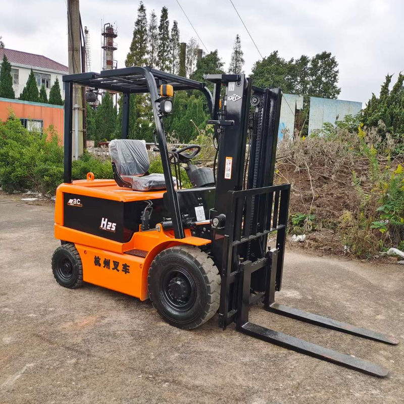 Chinese Hangcha H25 1.5T 2T 2.5T 3T Lithium Electric Forklift with LED Safety Features