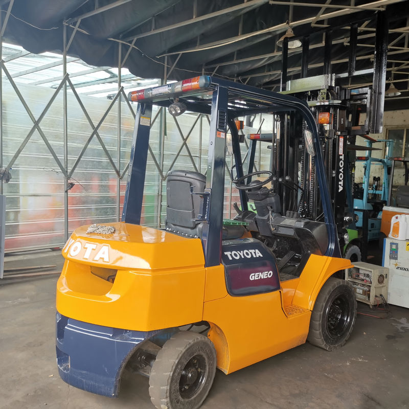 Industrial 2.5 Ton Gas Diesel Forklift with Toyota Seat Lift Height 4.8m 4.5m 6m Used