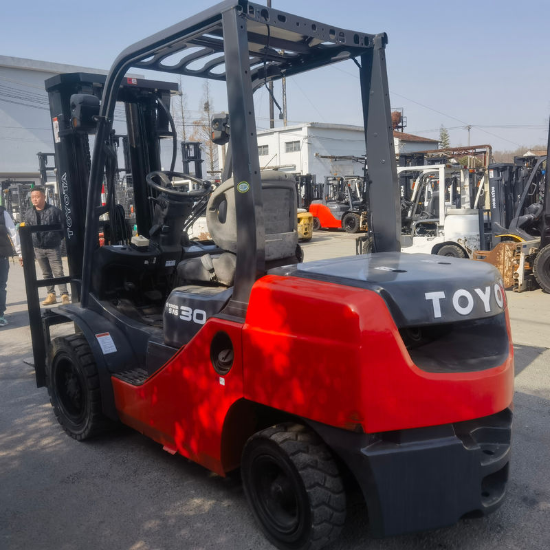 TOYOTA 8F30 7F30 FD30 diesel engine forklift with 4.5m fork length and 3 stage mast
