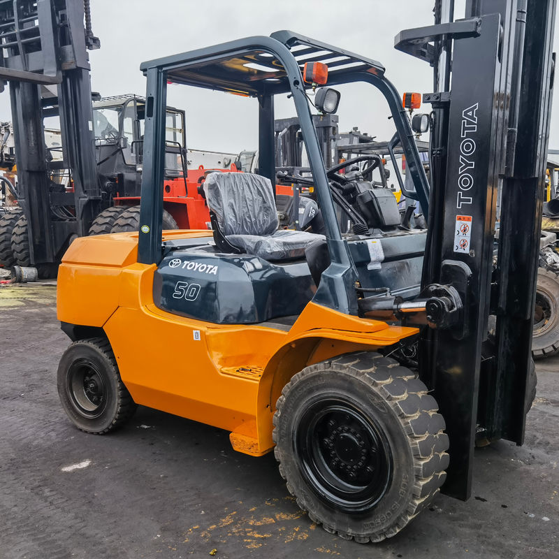 Chinese 4 Tons Forklift 5 Ton Diesel Forklift with 5000 kg Weight and Gasoline Engine