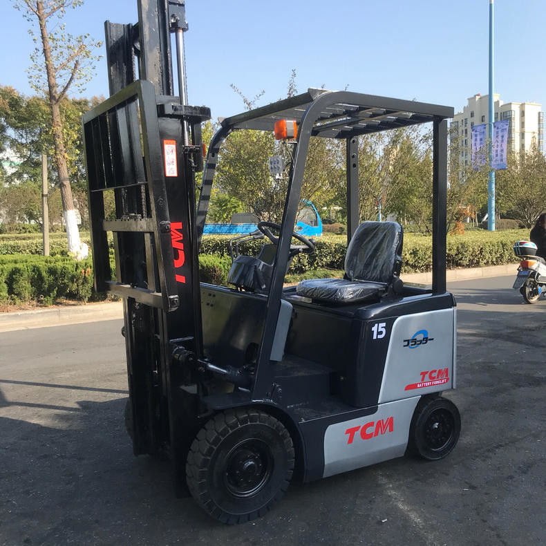 TCM FB15 1.5Ton Electric Battery Operated Forklift with Clark Forklift in Shanghai