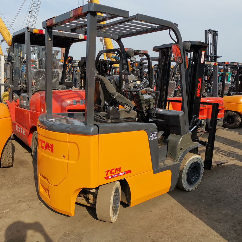 TCM FB25-7 Electric Battery Forklift with 1.5-4.0 Ton Capacity and Routine Fork Width