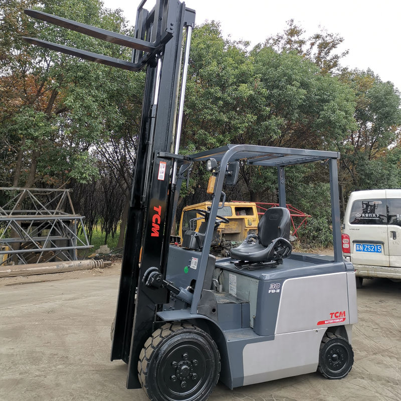 Good Condition Used TCM FB30-7 Electric Forklift with Routine Fork Length from Japan
