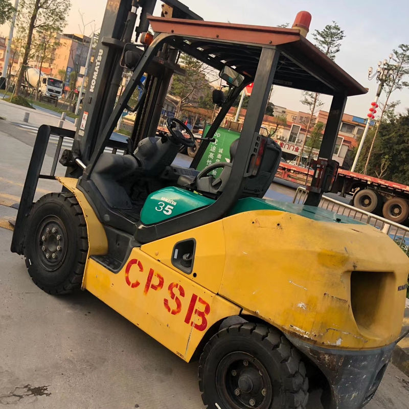 Japanese Komatsu 3ton FD30/FD20/FD25/FD35/FD40/FD50 Forklift with Manual Power Source