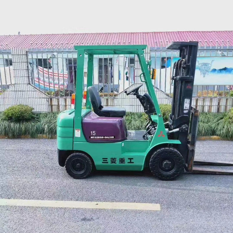 Mitsubishi 15 Forklift with Japanese ISUZU Engine 1.8 Tons Load 2000-2500 Kg Capacity