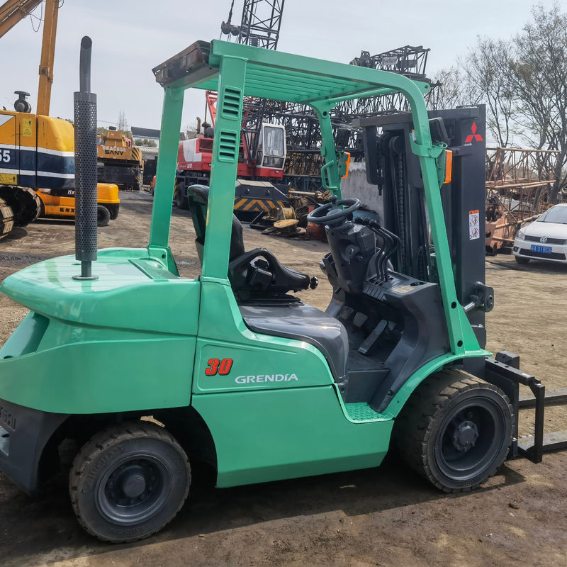 Used Mitsubishi 3 Ton FD50 FD70 FD250 FD300 Diesel Forklift with 180mm Fork Width