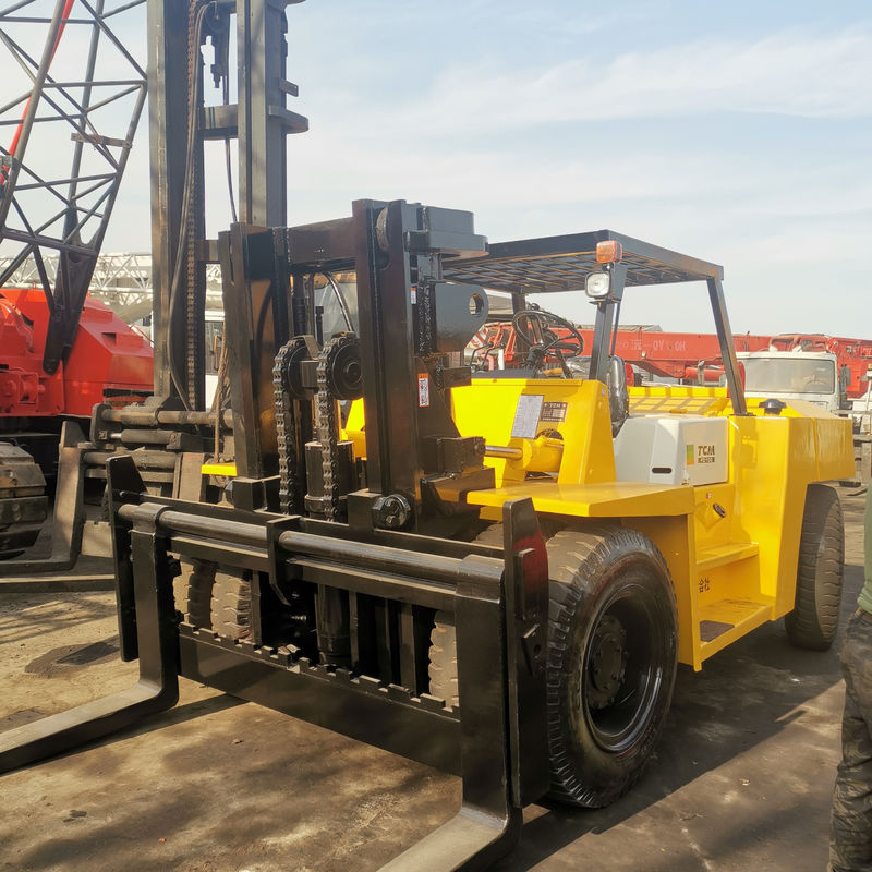 TCM FD100 10 ton Japan original forklift in good condition for home at discounted