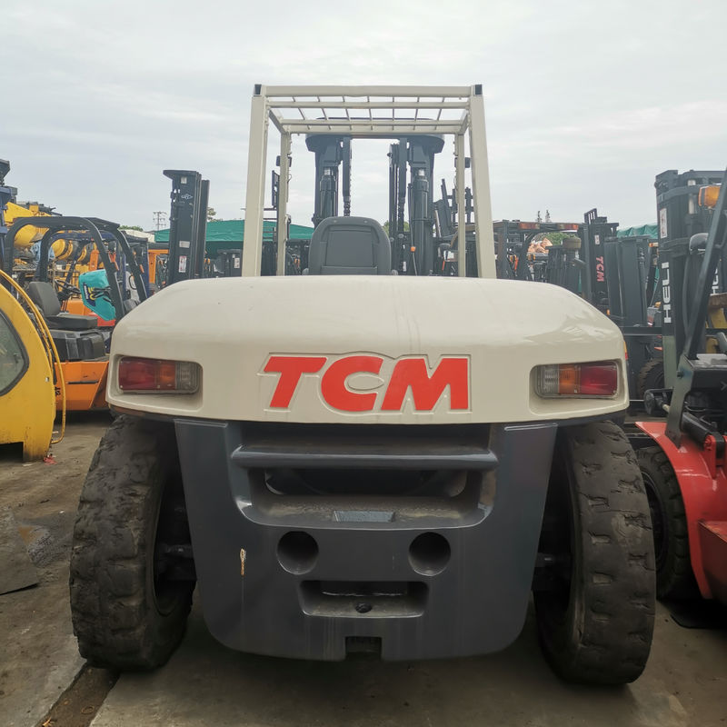 10 ton 3m Forklift Used TCM FD100 Forklift with Diesel Engine and Routine Fork Length