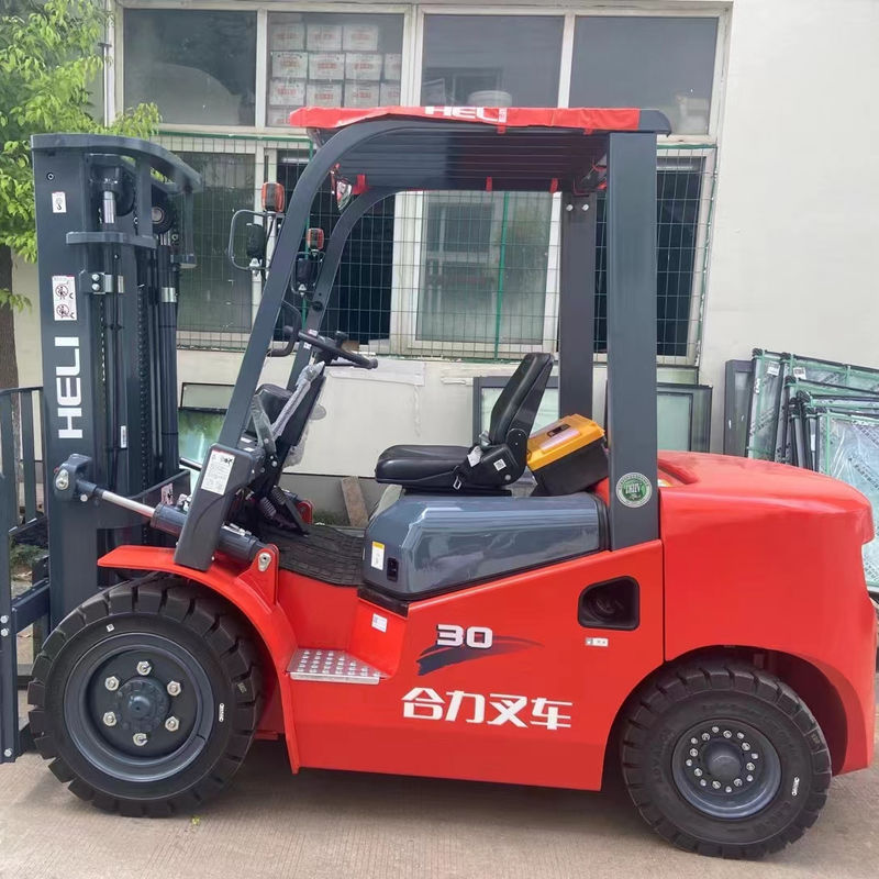 Shanghai Heli 3T Forklift Truck CPC D 30 5T 7T 10T Overall Dimensions 2600*1150*2055