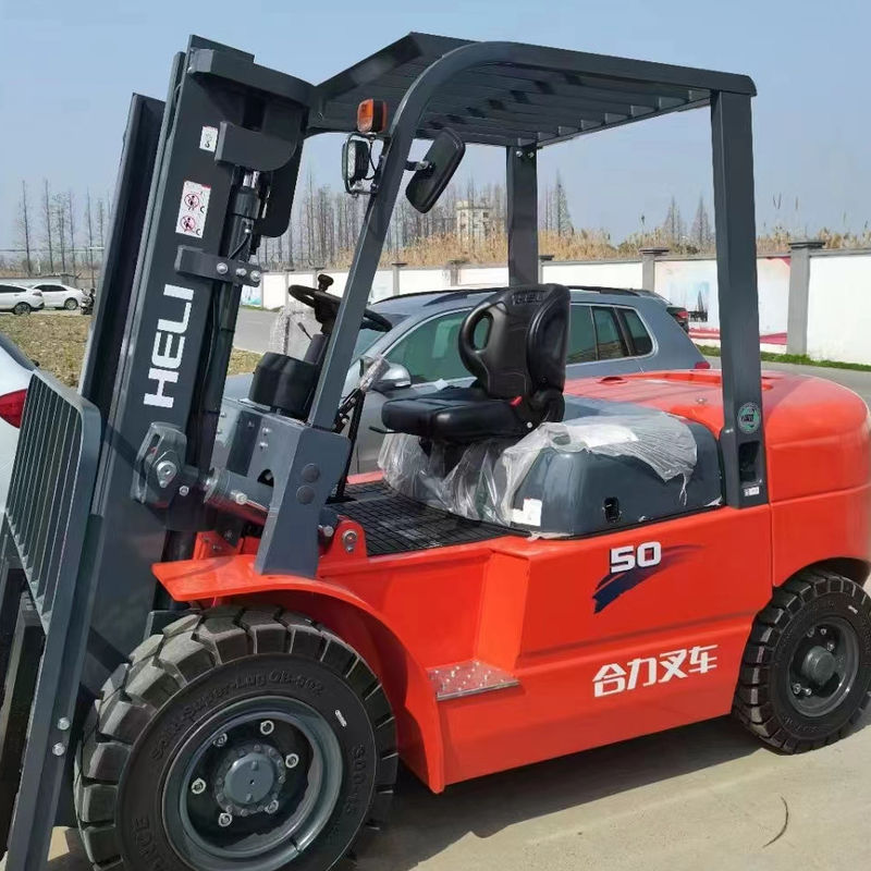 Powerful Heli CPCD35 Diesel Forklift 3ton 3.5 ton 5ton for Rough Terrain in Shanghai