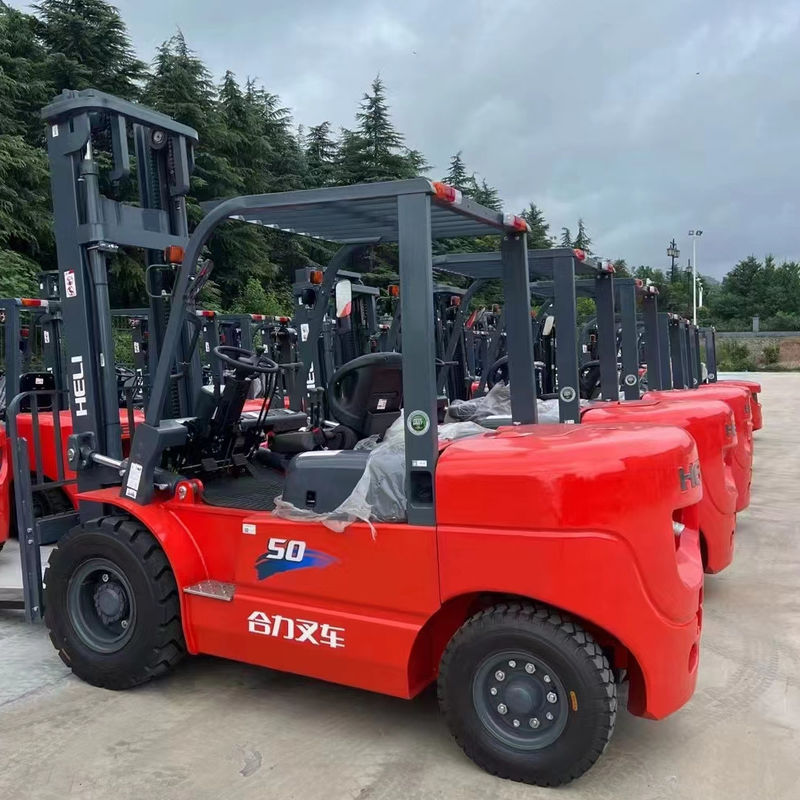 Manufacturing Plant Forklift HELI 5 Ton Mini Forklift CP C D50 Fork Length 1200MM