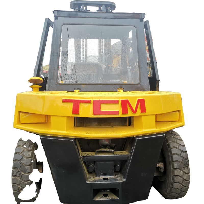 Used TCM FD70Z8 Forklift with Automatic Teeth and Diesel Engine Power Source in Shanghai
