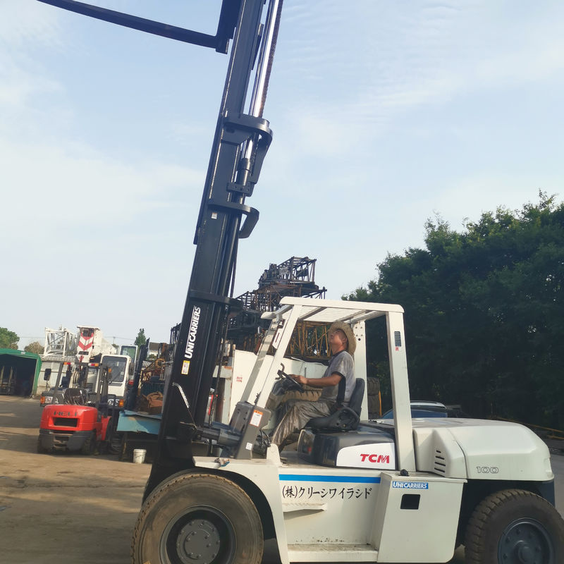 Secondhand TCM FD100 10Ton Diesel Forklift for Food Beverage Operations and Efficiency
