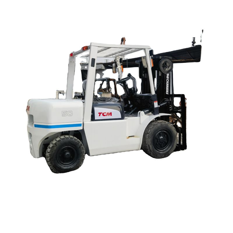 Powerful Diesel Engine 5 Ton TCM 3stage 4.5m FD100 DF50 FD70 Used Forklift in Japan