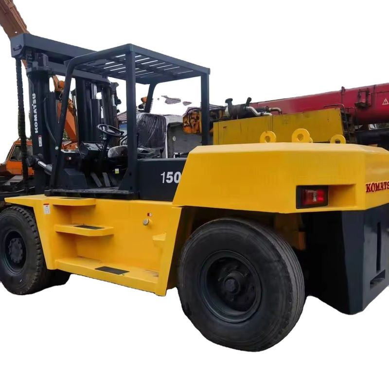 Top-rated Used 15 ton Komatsu forklift for your material handling needs